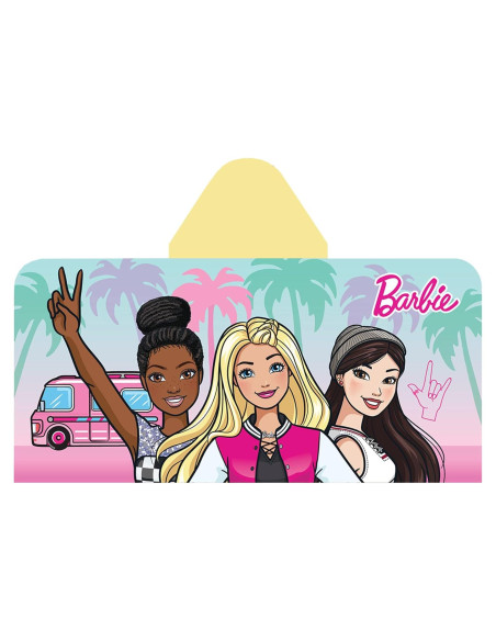 Toalla Envueltoria Barbie Franco Kids 61x127 cm con Capucha
