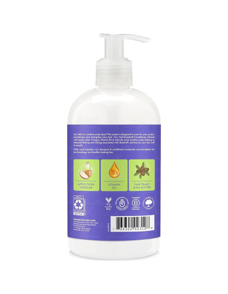 Acondicionador Anti-Caspa SheaMoisture 368.5g Vinagre de Sidra