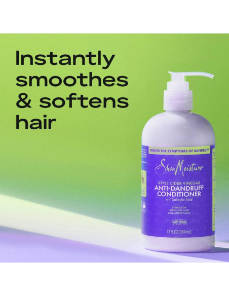 Acondicionador Anti-Caspa SheaMoisture 368.5g Vinagre de Sidra