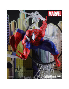 Figura Spider-Man 1:6 McFarlane Toys con Escena y Cómic 2