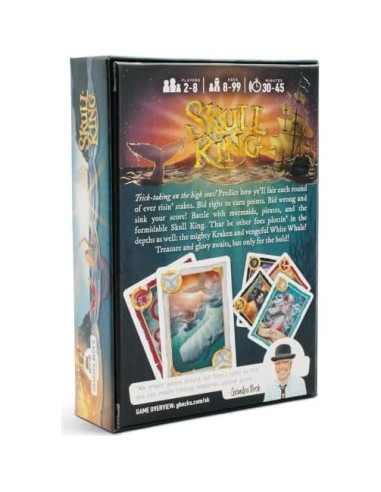 Juego de cartas Skull King Grandpa Beck - 2-8 jugadores