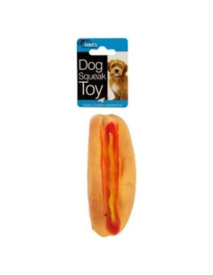 Juguete para perros Kole Imports Hot Dog 25,4 cm