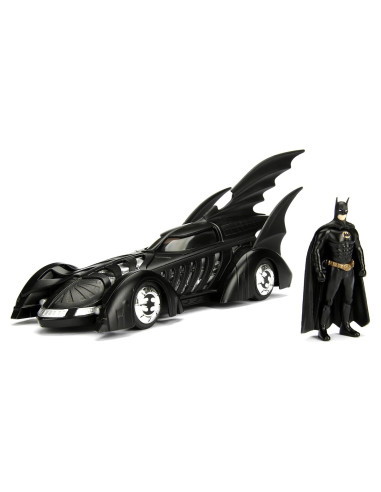 Batmóvil Jada Toys DC Comics 1:24 con Figura de Batman