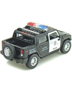 Modelo Hummer H2 SUT Policía KiNSMART 1:36 Metal 12,7 cm 2