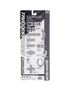 AW AUTO WORLD Paquete 2 Pistas Cruce 20x12 cm Escala HO 2