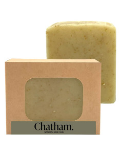 Jabón Hidratante de Avena Chatham 142g - Hierba de Limón y Vainilla
