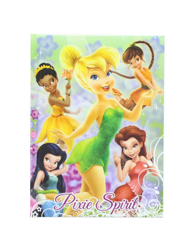 Diario Disney Campanita Monogram 12.7x17.3cm Verde