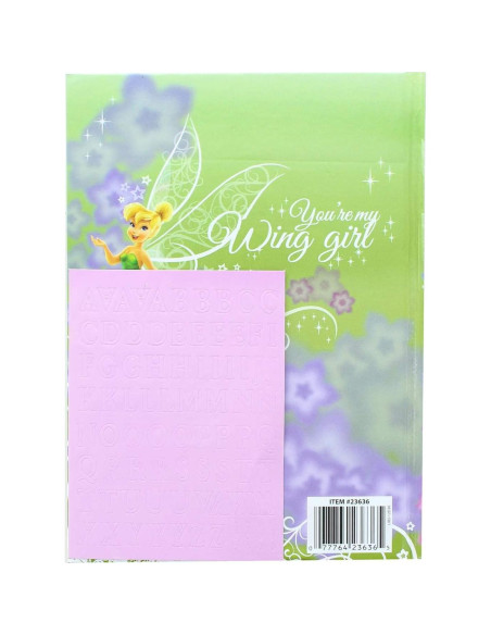 Diario Disney Campanita Monogram 12.7x17.3cm Verde