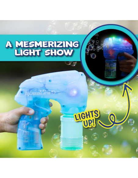Pistola de Burbujas Iluminada Maxx Bubbles - 306g