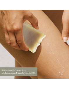 Jabón Hidratante de Avena Chatham 142g - Hierba de Limón y Vainilla 2