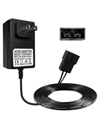 Cargador de Batería 6V GnoTis para Power Wheels y Juguetes