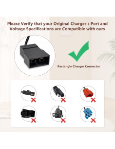 Cargador de Batería 6V GnoTis para Power Wheels y Juguetes 2