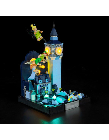 Kit de Luz LED YEABRICKS para Lego 43232 Peter Pan y Wendy