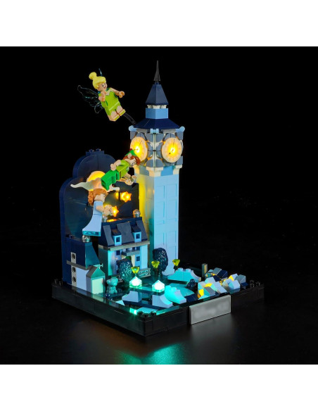 Kit de Luz LED YEABRICKS para Lego 43232 Peter Pan y Wendy