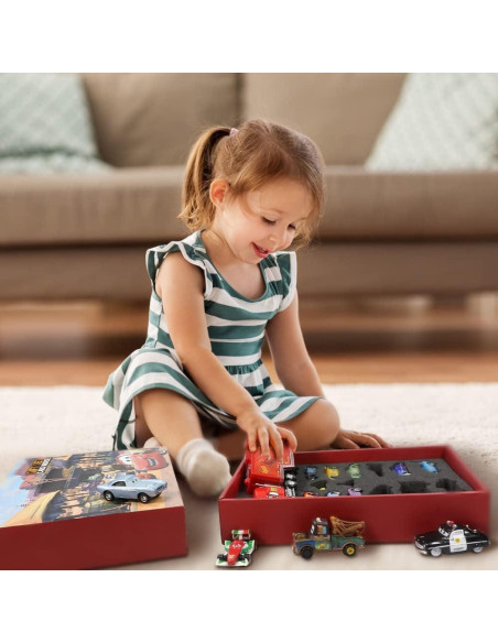 Juego de coches de juguete 15PCS Emakefun 1:55 para niños