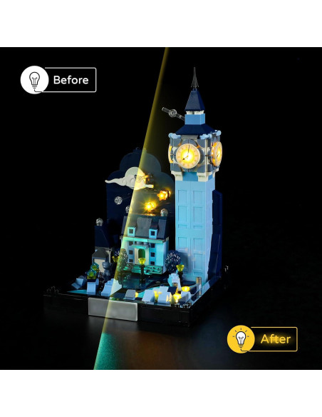 Kit de Luz LED YEABRICKS para Lego 43232 Peter Pan y Wendy