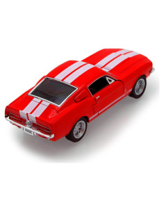 Coche de Juguete KiNSMART Ford Shelby Mustang GT500 1:38 Rojo