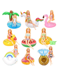 Flotadores inflables para muñecas BM - 9 pcs multicolor