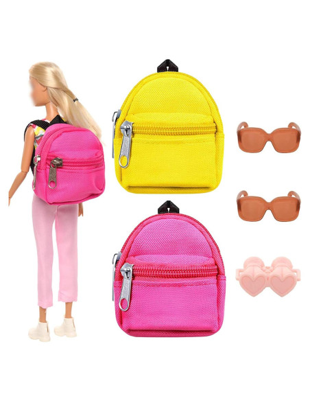 Accesorios de Viaje para Muñecas BARWA 5 Piezas 11.5"
