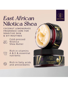 Manteca de Karité Cruda Orgánica Queen of Sheba 227g Hidratante 2