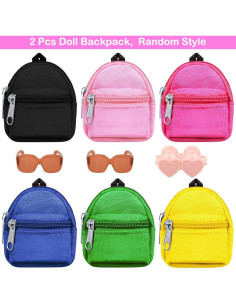 Accesorios de Viaje para Muñecas BARWA 5 Piezas 11.5" 2