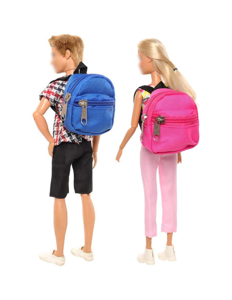 Accesorios de Viaje para Muñecas BARWA 5 Piezas 11.5"