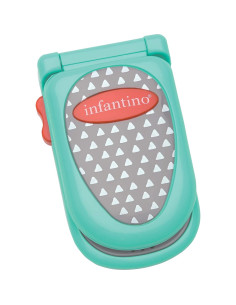 Teléfono Infantino Flip and Peek Bilingüe Verde 9x3x21cm 2