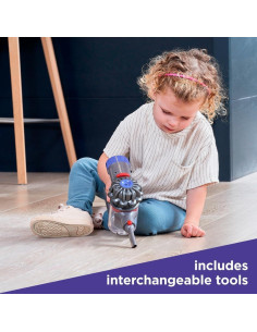 Aspiradora de Juguete Inalámbrica Casdon Dyson Morado 2