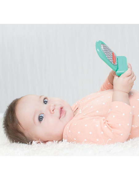 Teléfono Infantino Flip and Peek Bilingüe Verde 9x3x21cm Teléfono Infantino Flip and Peek Bilingüe Verde 9x3x21cm