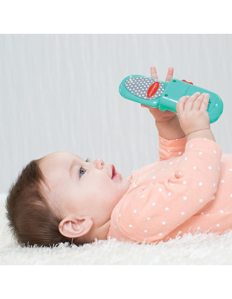 Teléfono Infantino Flip and Peek Bilingüe Verde 9x3x21cm Teléfono Infantino Flip and Peek Bilingüe Verde 9x3x21cm