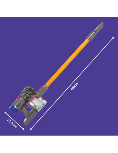 Aspiradora de Juguete Inalámbrica Casdon Dyson Morado