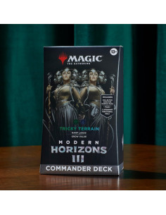 Baraja Commander Magic: The Gathering Terreno Tricky 100 cartas 2