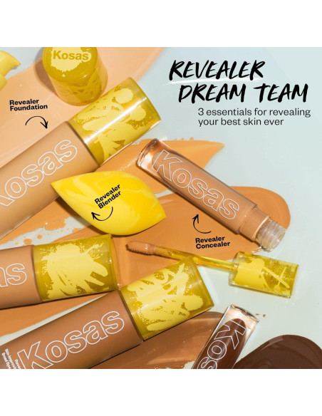 Base Mejoradora de Piel Kosas 30 ml SPF 25 Oliva Neutral 360