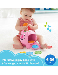 Alcancía Inteligente Fisher-Price Ríe y Aprende 0.52 kg 2