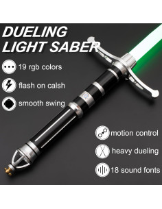 Sable de Luz Recargable LIHTJOYFUN Luna Roja 110cm 2