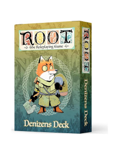 Baraja de Habitantes Magpie Games Root RPG 55 Cartas