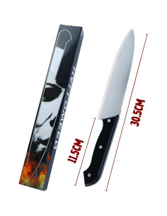 Paquete de 2 cuchillos de cosplay Halloween Myersmas 38 cm 2