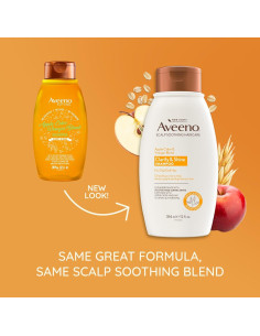 Champú Aclarador Aveeno de Vinagre de Sidra de Manzana 355 ml 2