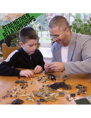 Set de Construcción Militar Rani Prize 356 Piezas 3 en 1