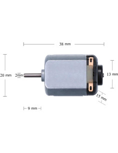 Paquete de 12 Motores Eléctricos 3V 15000RPM Topoox 2