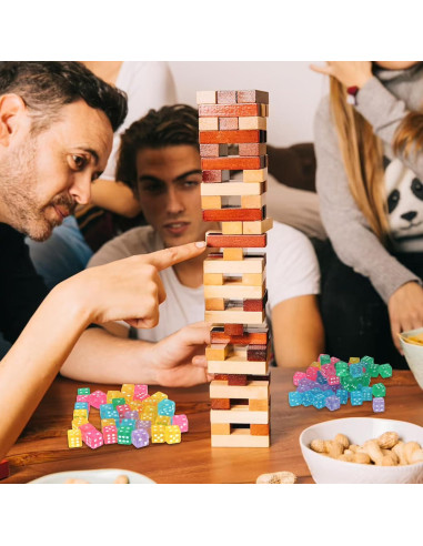 Paquete de 100 Dados Mini 5mm DLUGOPIS con Bolsa Terciopelo