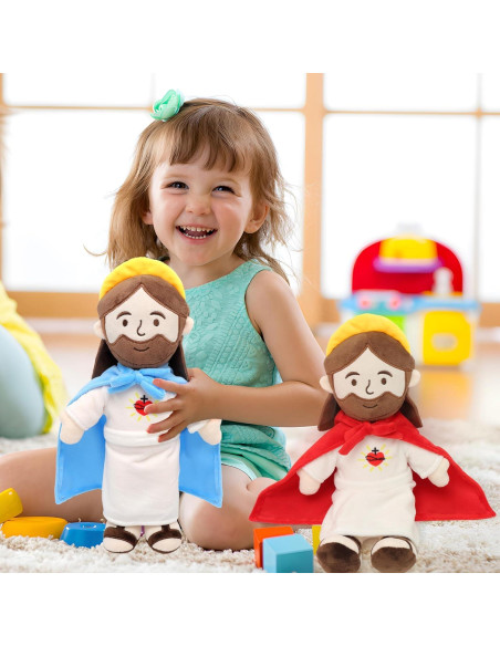 Muñeco de Peluche Jesús Yelakey 33 cm Capa Removible