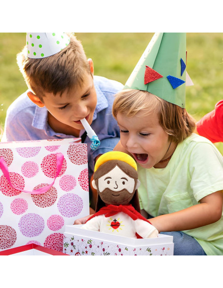 Muñeco de Peluche Jesús Yelakey 33 cm Capa Removible