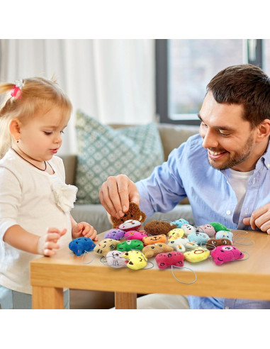 Set 46 Mini Juguetes de Peluche XIPEGPA para Fiestas