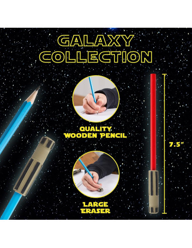 Lápices de Luz Star Wars LLIFETIME 24 Piezas 19 cm