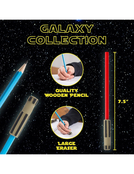 Lápices de Luz Star Wars LLIFETIME 24 Piezas 19 cm