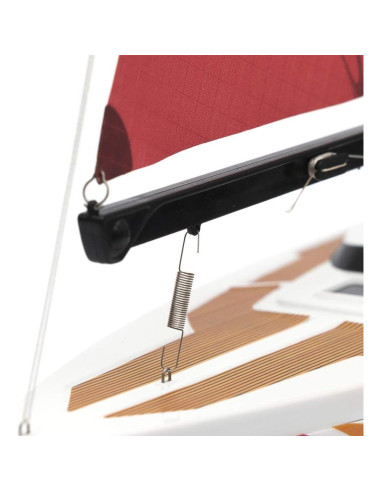 Barco de Vela RC PlaySTEAM Voyager 400 Rojo 66 cm