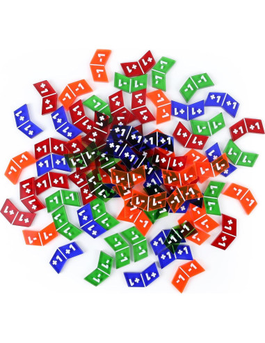 40 Piezas Contadores Coloridos MTG - Estadísticas y Lealtad