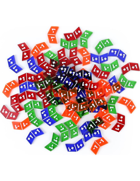 40 Piezas Contadores Coloridos MTG - Estadísticas y Lealtad