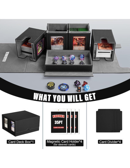 Caja de Deck Kabinka 5 en 1 para Cartas Coleccionables
